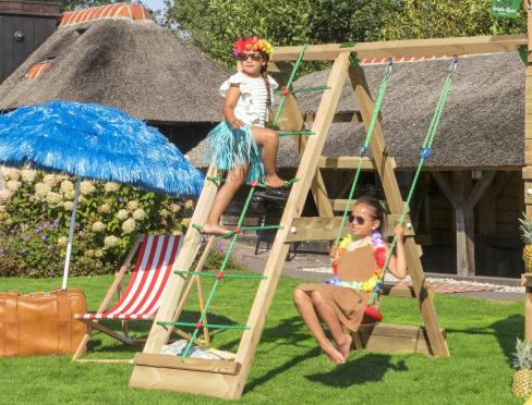 Jungle Module | Šūpoles & kāpšanas tīkla paplašinājums 200 cm