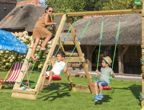 Jungle Module | Šūpoles & kāpšanas tīkla paplašinājums 220 cm papildus